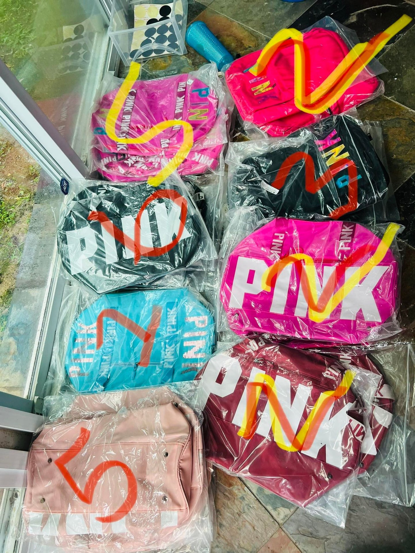 Random Pink Bag