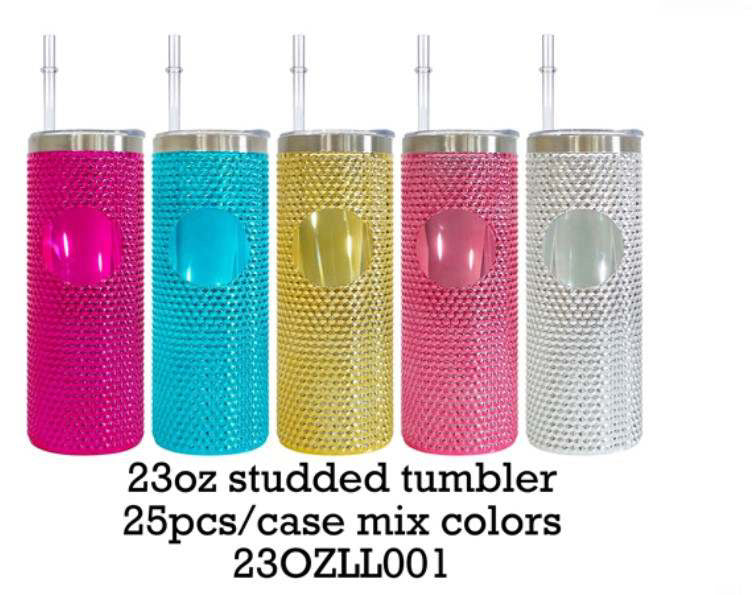 23oz Studded Crystal Rhinestone (PRE-ORDER)