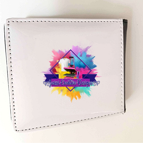 Sublimation wallet with sublimation paper