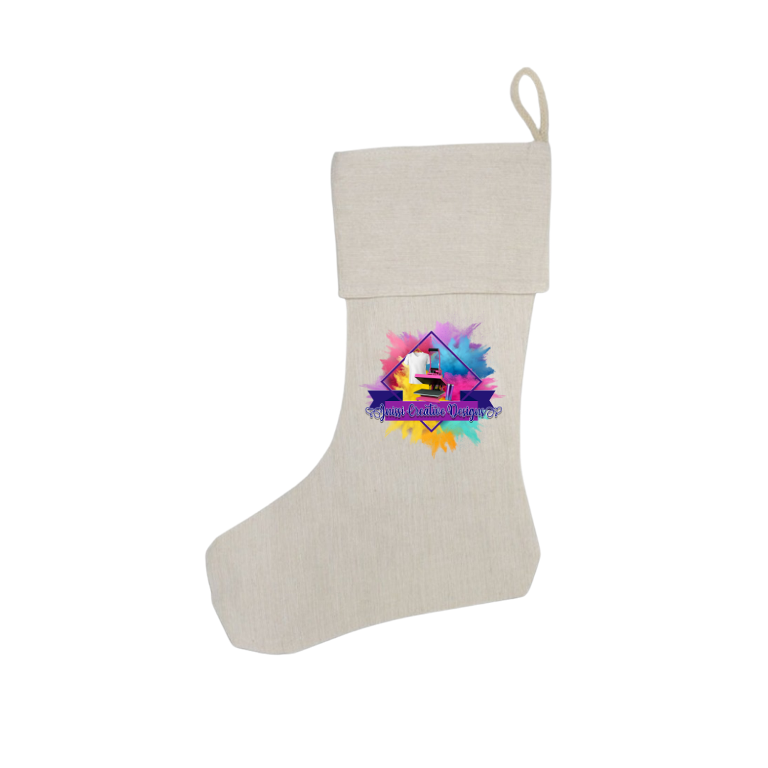 Christmas Stocking (White)