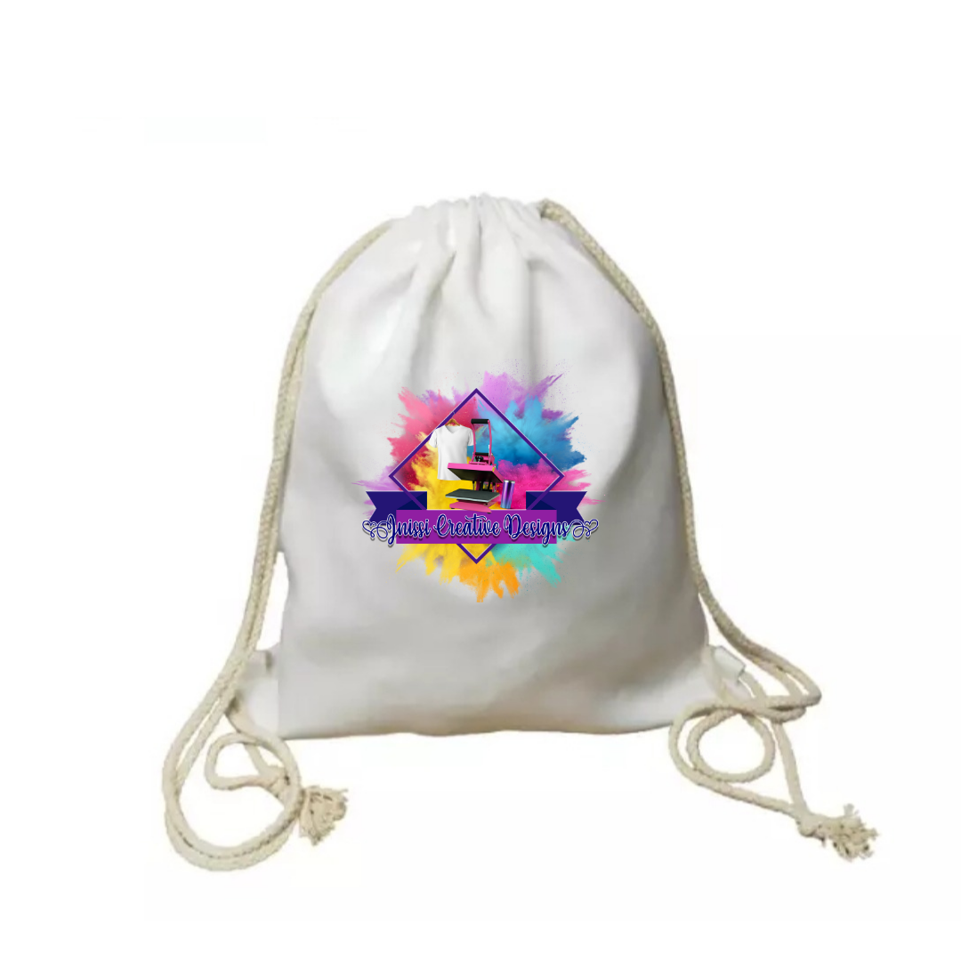 Sublimation draw string bag