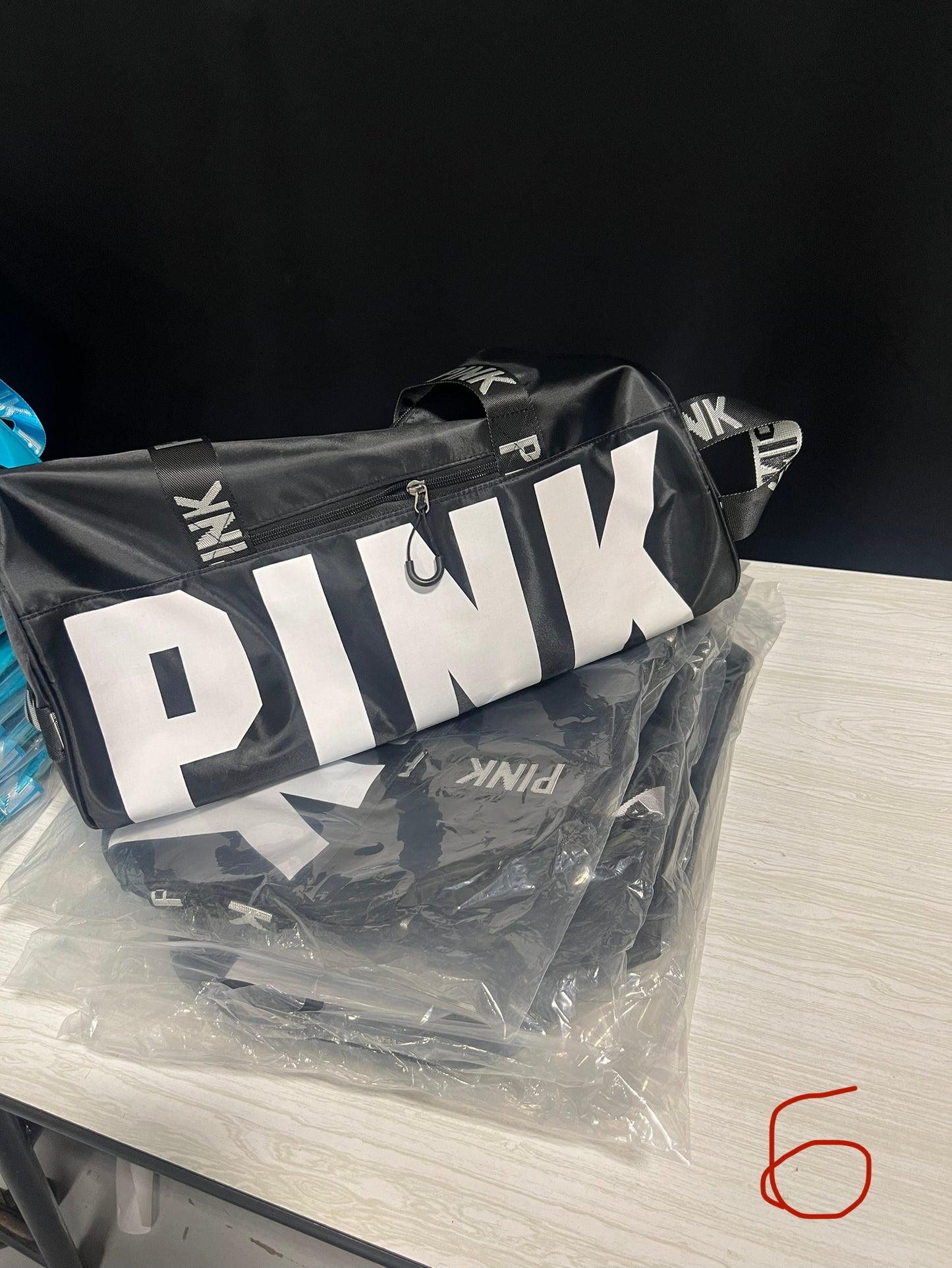 PINK BAGS