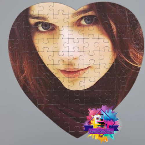 Heart Sublimation Puzzle (PRE-ORDER MEDIUM SHIPPING)