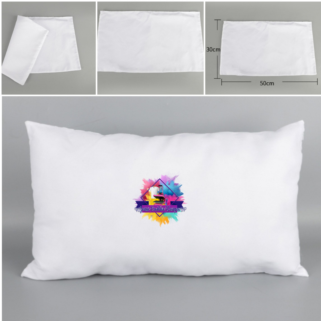 White Satin Sub Pillow (Square) (1ct)